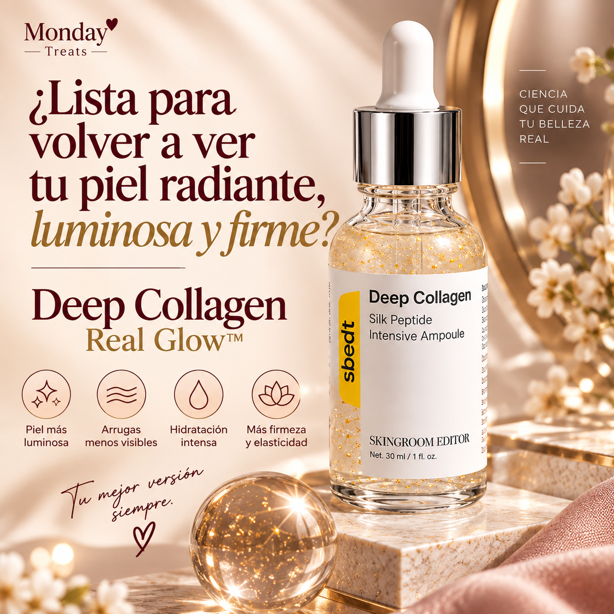 DEEP COLLAGEN®:  ¿Y SI VERTE MÁS JOVEN EMPEZARA HOY?