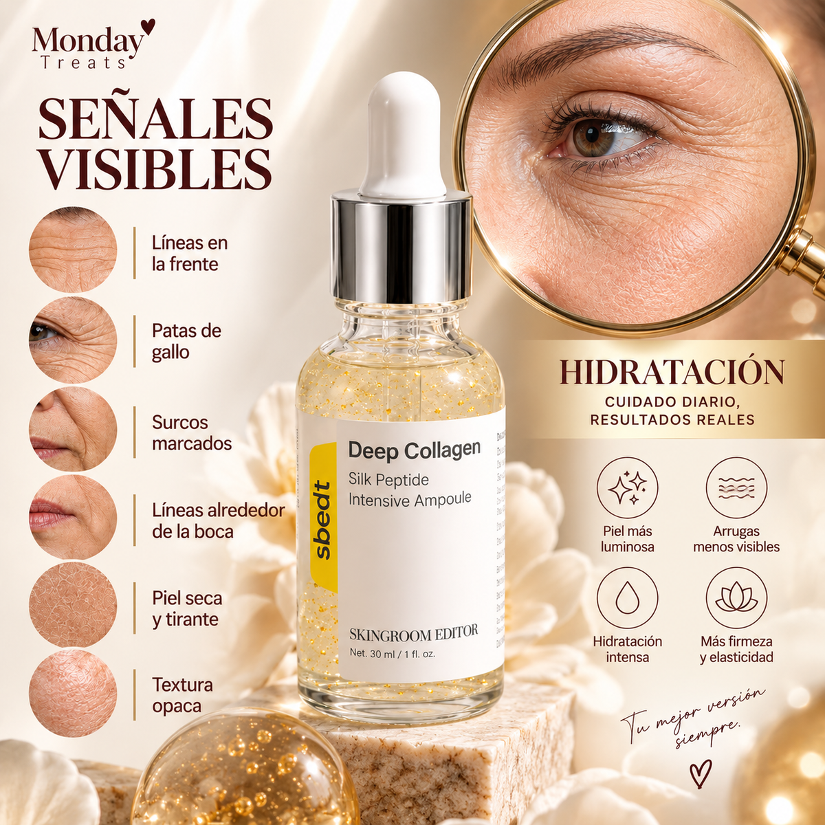 DEEP COLLAGEN®:  ¿Y SI VERTE MÁS JOVEN EMPEZARA HOY?