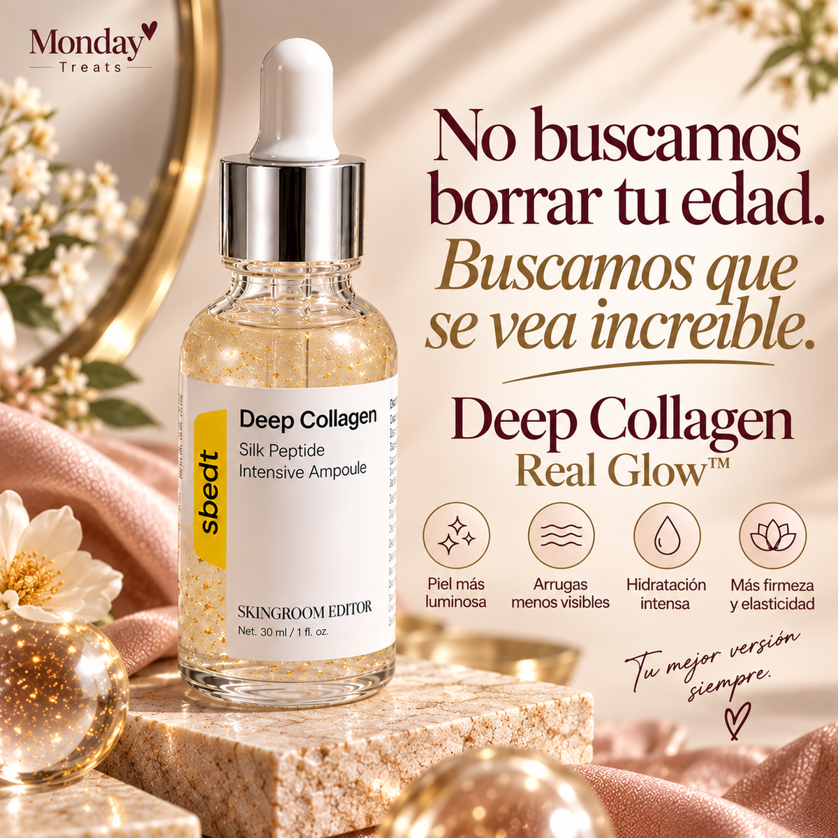 DEEP COLLAGEN®:  ¿Y SI VERTE MÁS JOVEN EMPEZARA HOY?